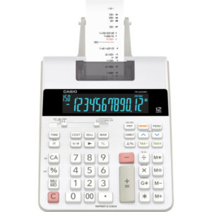 CASIO     Tischrechner druckend FR2650RC  12-stellig                grau