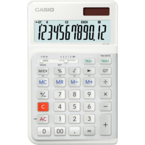 CASIO     Tischrechner JE-12E-WE weiss