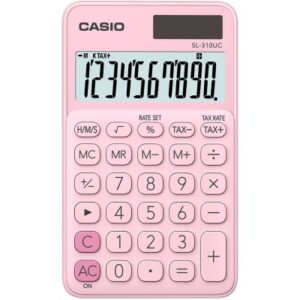 CASIO     Taschenrechner SL310UCPK 10-stellig                pink