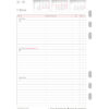 CHRONOPLA Ersatz Wochenplan         2026 50576Z.26 1W/2S in Zeilen             A5 – Bild 2