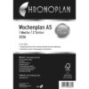 CHRONOPLA Ersatz Wochenplan         2026 50576Z.26 1W/2S in Zeilen             A5
