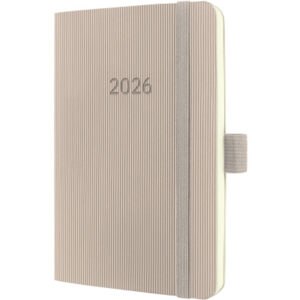 CONCEPTUM Wochenkalender            2026 C2631     1W/2S taupe           14x9.3cm