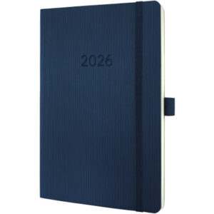 CONCEPTUM Wochenkalender            2026 C2632     1W/2S dunkelblau     21x13.5cm