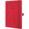 CONCEPTUM Wochenkalender            2026 C2634     1W/2S rot            21x13.5cm