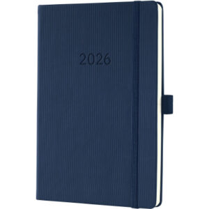 CONCEPTUM Wochenkalender            2026 C2662     1W/2S dunkelblau   21.3x14.8cm
