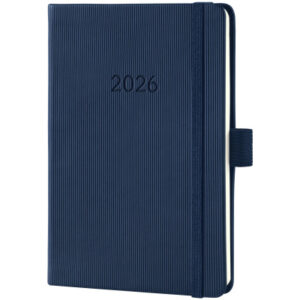 CONCEPTUM Wochenkalender            2026 C2663     1W/2S dunkelblau   15.1x10.8cm