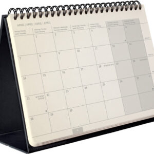 CONCEPTUM Tischkalender             2026 C2681     1M/1S schwarz        21.3x22cm