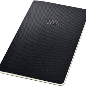 CONCEPTUM Monatskalender            2026 C2684     1M/2S schwarz        21x13.5cm