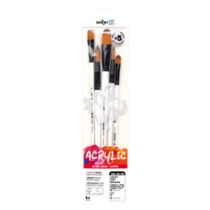 DARWI FY  Pinsel Set Mittel DF1905150 Synthetik              5 Stück
