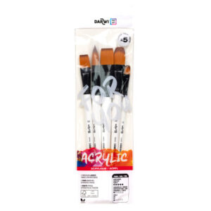 DARWI FY  Pinsel Set Breit DF1905150 Synthetik              5 Stück