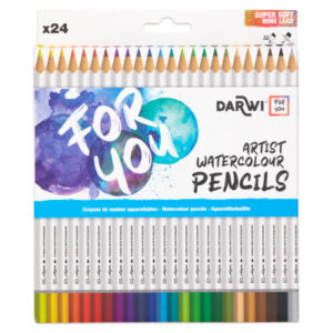 DARWI FY  Aquarellfarbstifte DF2100012 24 Stück
