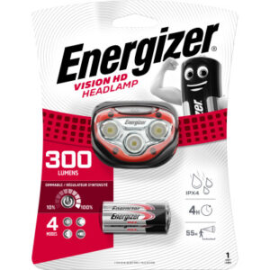 ENERGIZER Stirnlampe Vision HD 300280507 rot/schwarz