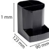 EXACOMPTA Multiköcher Mini-Octo Forever 675014D   schwarz – Bild 4