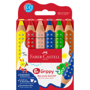 FABER-CA. Farbstifte Grippy 110630    6 Farben