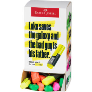 FABER-CA. Display Textmarker TXTLNR SF 154200    60 Stück, assortiert