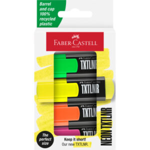 FABER-CA. Textmarker 154204    superfluorescent       4 Stück