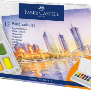 FABER-CA. Aquarellfarben 169712    12er Etui