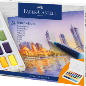 FABER-CA. Aquarellfarben 169724    24er Etui