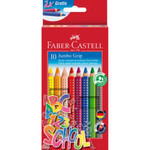 FABER CA. Farbstift Jumbo Grip 280922    Back to school        10 Stück
