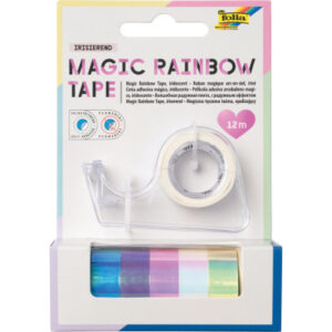 FOLIA     Magic Rainbow Tape     12mmx2m 309       Irisierend             6 Stück