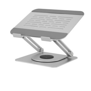 ICY BOX   Rotatable and fully adjustable IB-NH300R notebook stand 17 Inch  silver