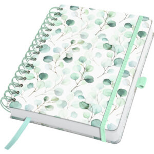 JOLIE     Spiral-Notizbuch            A5 JN656     Eucalyptus Day blanko   240 S.
