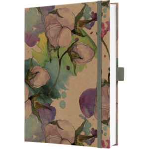 JOLIE     Notizbuch                   A5 JN855     Pure Cottonflowers lin. 192 S.