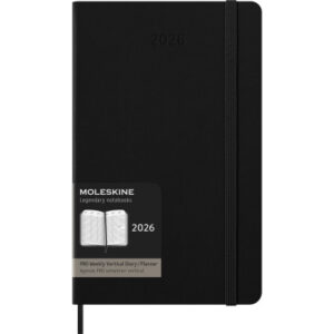 MOLESKINE Agenda Pro Large          2026 DHB12PRO3 1W/2S schwarz HC       13x21cm