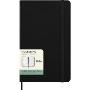 MOLESKINE Agenda Classic Large      2026 DHB12WN3Y 1W/1S schwarz HC       13x21cm