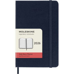 MOLESKINE Agenda Classic Pocket     2026 HB2012DC2 1T/1S saphir HC         9x14cm