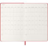 MOLESKINE Agenda Classic Large      2026 DHF212DC3 1T/1S scharlachrot HC  13x21cm – Bild 3