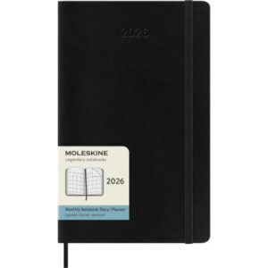 MOLESKINE Agenda Classic Large      2026 DSB12MN3Y 1M/2S schwarz SC       13x21cm