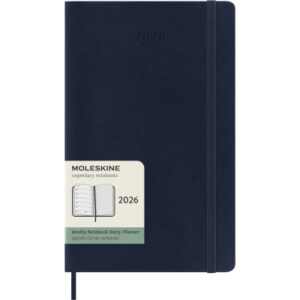 MOLESKINE Agenda Classic Large      2026 SB2012WN3 1W/1S saphir SC        13x21cm