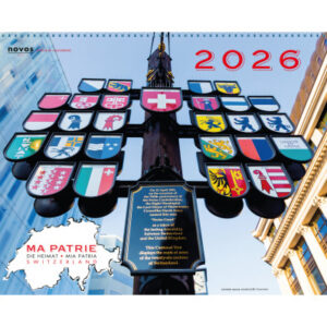 NOVOS     Tischkalender Die Heimat  2026 507005    1M/1S ML           19.2x22.5cm