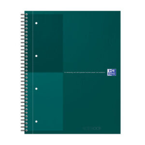 OXFORD    Spiralbuch                 A4+ 400194460 liniert, grün         80 Blatt