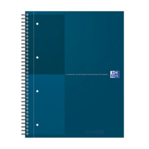 OXFORD    Spiralbuch                 A4+ 400194461 liniert, petrol       80 Blatt
