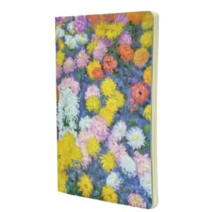 PAPERBLAN Notizheft                   A4 CBD6269   Chrysanthemen blanko     80 S.