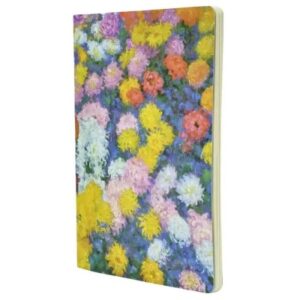 PAPERBLAN Notizheft                   A4 CBD6270   Monets Chrysanthemen dot 80 S.