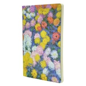 PAPERBLAN Notizheft                   A5 CBD6273   Monets Chrysanthemen dot 80 S.