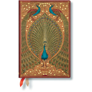 PAPERBLAN Agenda Hafiz Pfauen      2026 DD0547-7  1T/1S TAG Mini HC DE  9.5x14cm