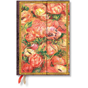 PAPERBLAN Agenda Renoir Brief       2026 DD0596-5  1W/2S HOR Midi HC DE   13x18cm