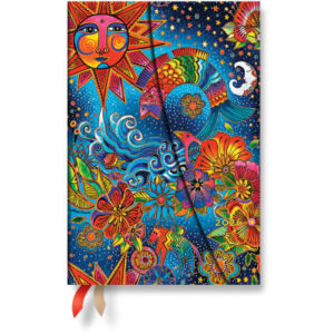 PAPERBLAN Agenda Magie Céleste      2026 DF0884-3  1W/2S HOR Mini HC FR  9.5x14cm