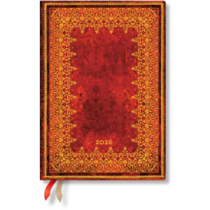 PAPERBLAN Agenda Gold               2026 FD0683-2  1W/2S HOR Midi SC DE   13x18cm