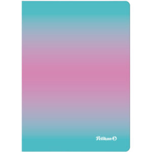 PELIKAN   Notizbuch                   A6 300002311 kariert              mint/rosa
