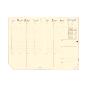 QUO-VADIS Ersatzinhalt Minis.Pre.   2026 286003Q   1W/2S Soho/Silk DE     16x24cm