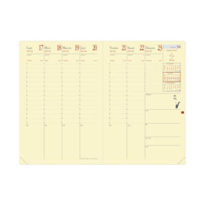 QUO-VADIS Ersatzinhalt Mini.Pres.   2026 286014Q   1W/2S Soho/Silk FR     16x24cm