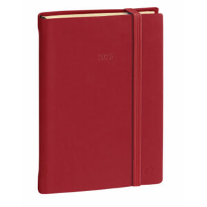 QUO-VADIS Agenda Silk Mini.Prest.   2026 286518Q   1W/2S bordeaux ML      16x24cm