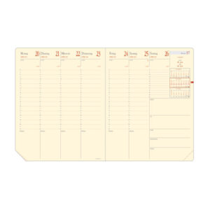 QUO-VADIS Ersatzinhalt PrePrest.    2026 287003Q   1W/2S Soho/Silk DE     21x27cm