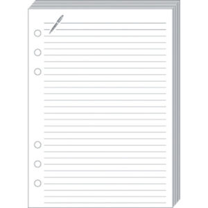 QUO-VADIS Timer 17 Notizen 721005Q   liniert                10x17cm
