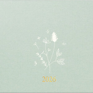RIDOIDE   Taschenagenda Septimus    2026 701751502 1W/2S hellgrün DE  15.2x10.2cm